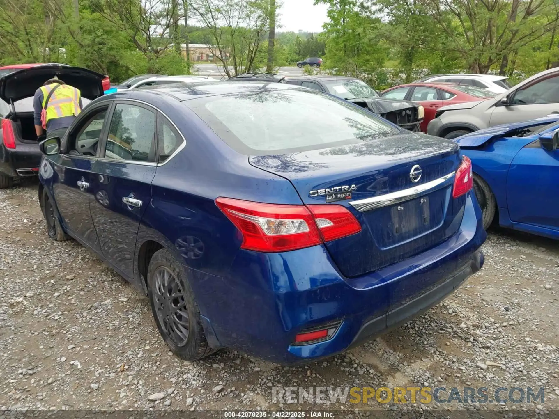 14 Photograph of a damaged car 3N1AB7AP8KY457461 NISSAN SENTRA 2019