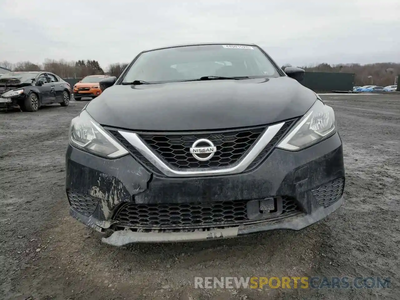 5 Photograph of a damaged car 3N1AB7AP9KL607199 NISSAN SENTRA 2019