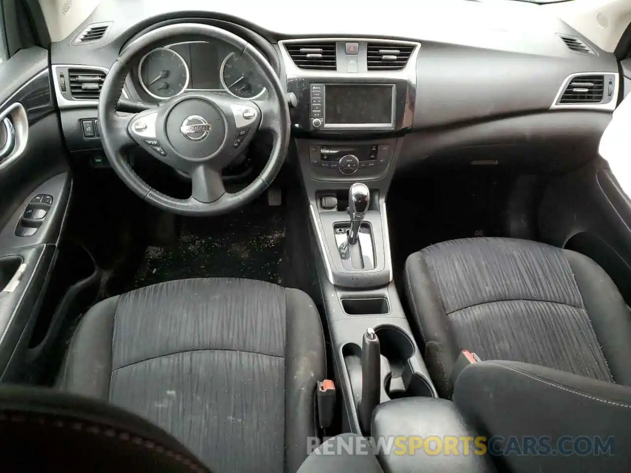 8 Photograph of a damaged car 3N1AB7AP9KL607199 NISSAN SENTRA 2019