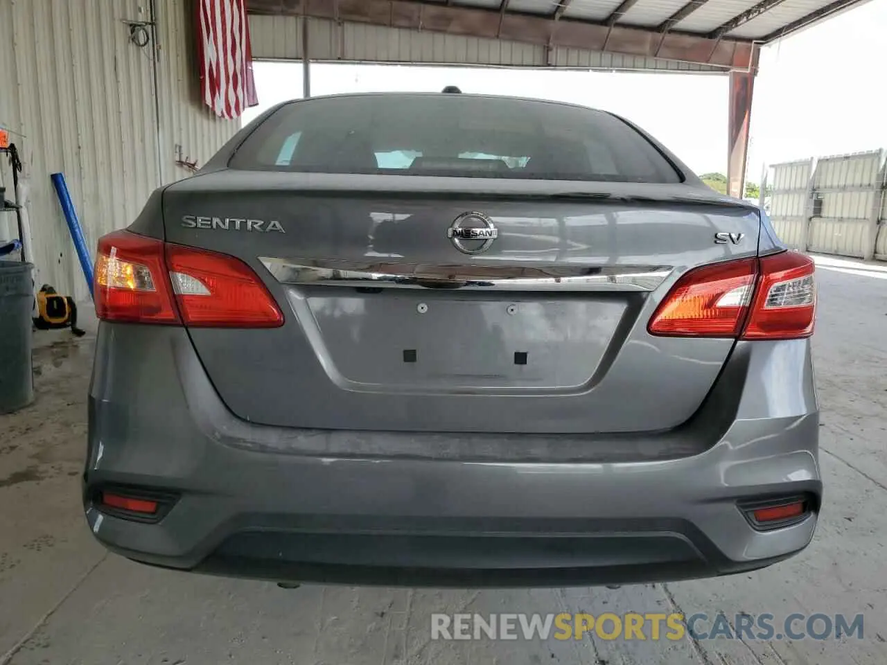 6 Photograph of a damaged car 3N1AB7AP9KL607459 NISSAN SENTRA 2019