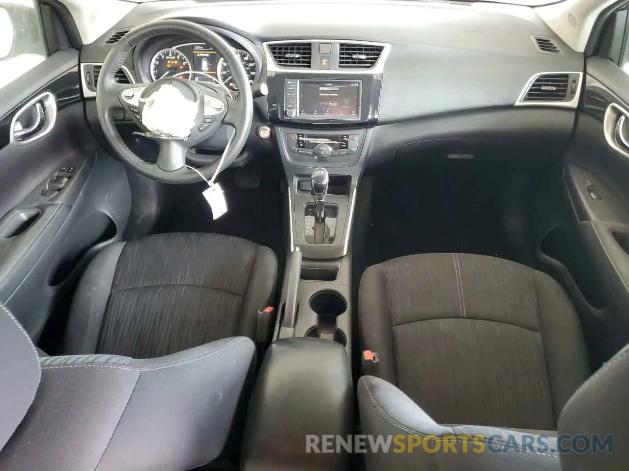 8 Photograph of a damaged car 3N1AB7AP9KL607459 NISSAN SENTRA 2019