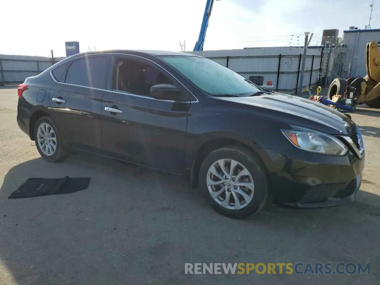 4 Photograph of a damaged car 3N1AB7AP9KL608434 NISSAN SENTRA 2019