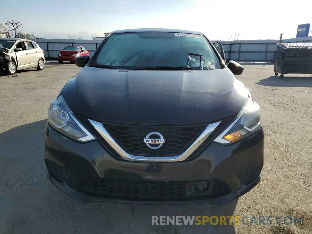 5 Photograph of a damaged car 3N1AB7AP9KL608434 NISSAN SENTRA 2019