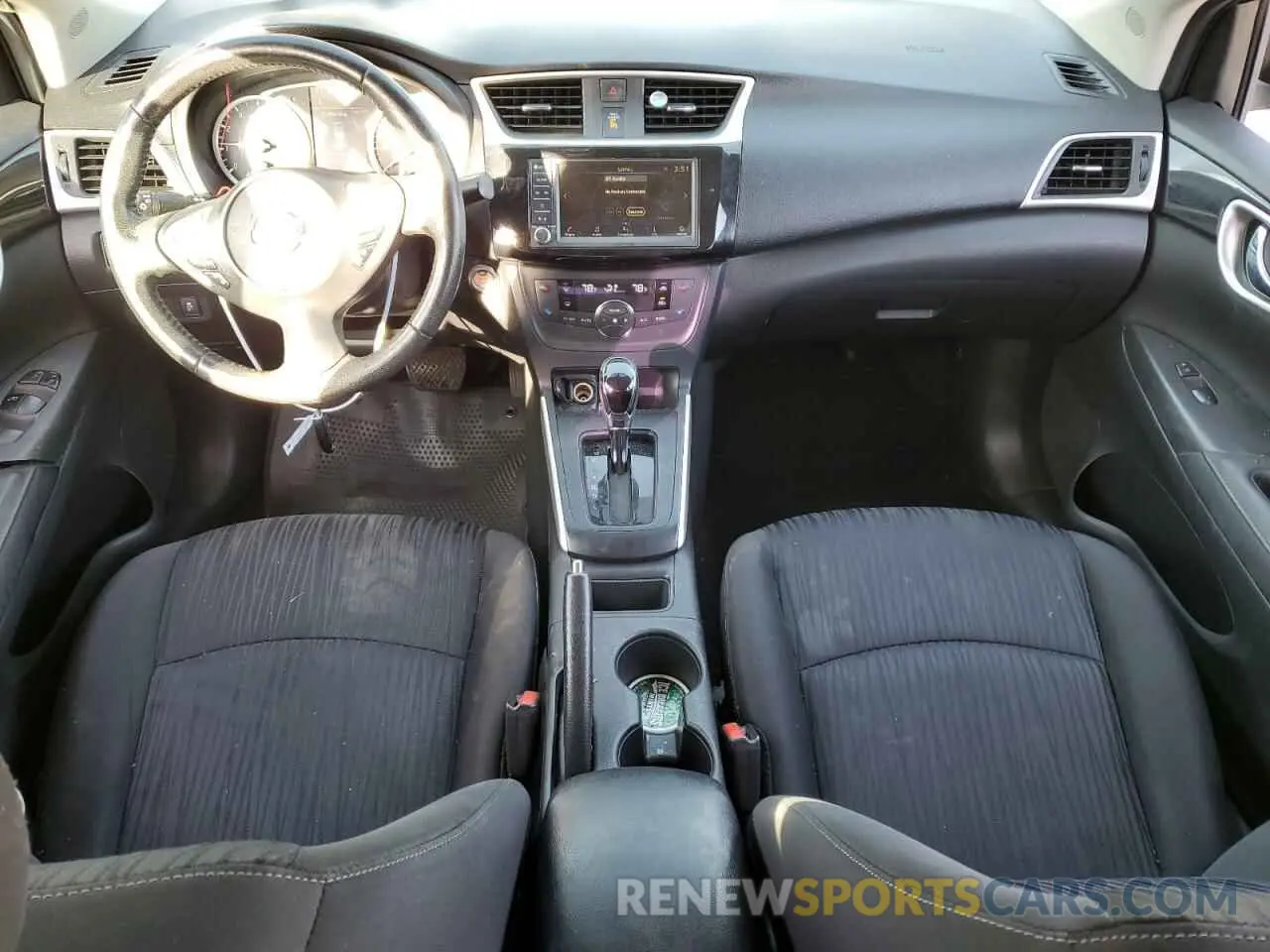 8 Photograph of a damaged car 3N1AB7AP9KL608434 NISSAN SENTRA 2019
