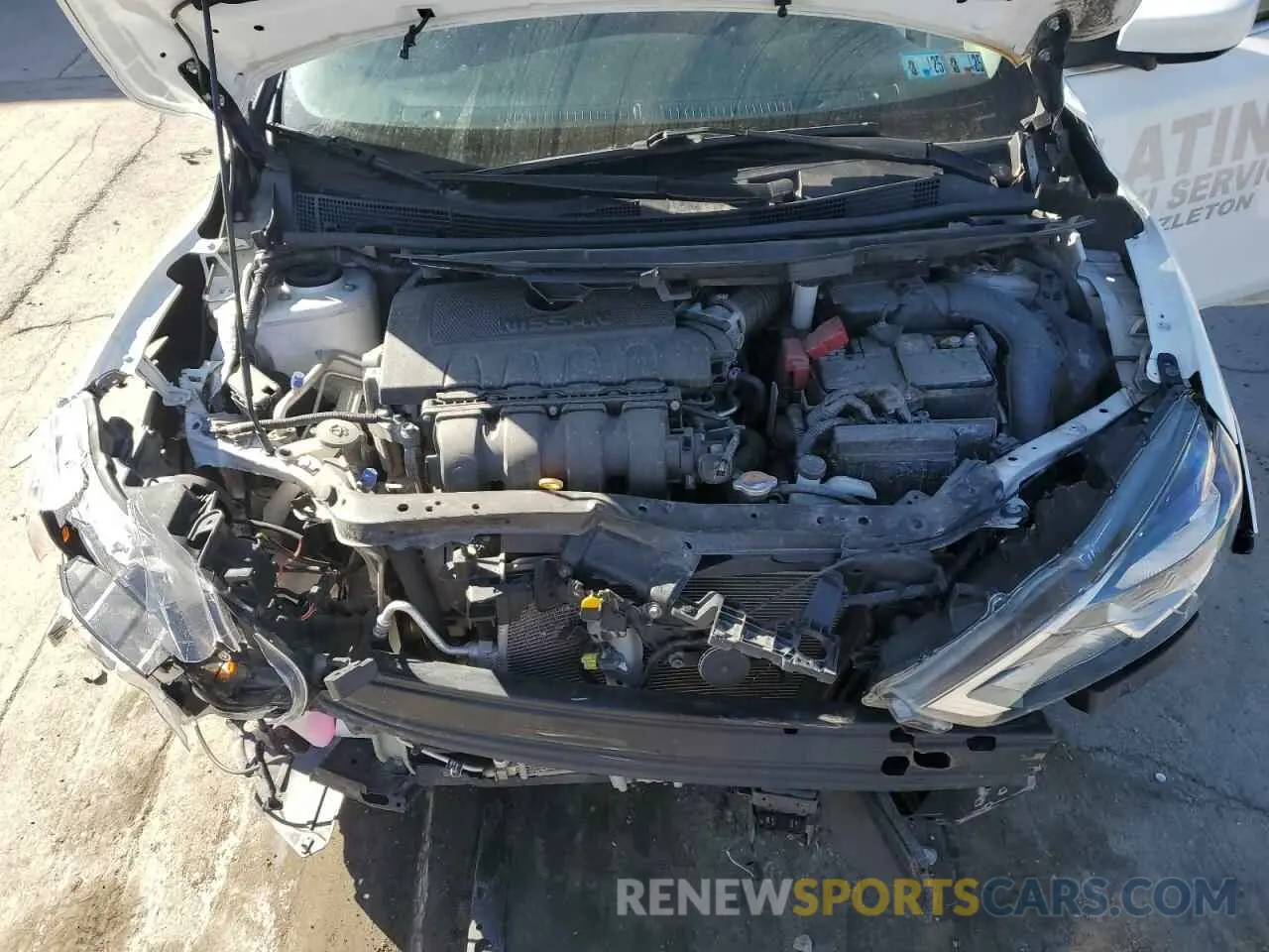 11 Photograph of a damaged car 3N1AB7AP9KL614153 NISSAN SENTRA 2019