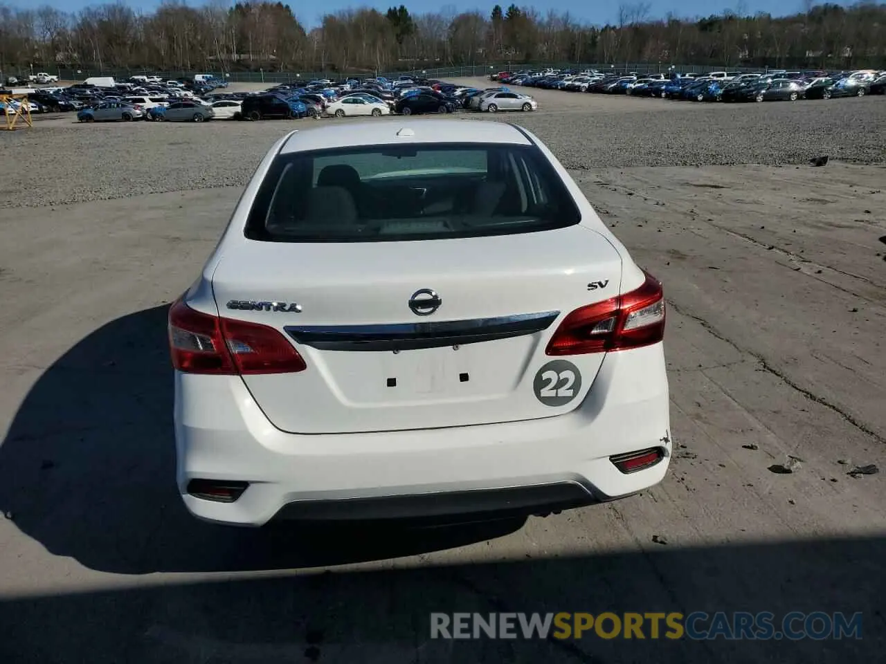 6 Photograph of a damaged car 3N1AB7AP9KL614153 NISSAN SENTRA 2019