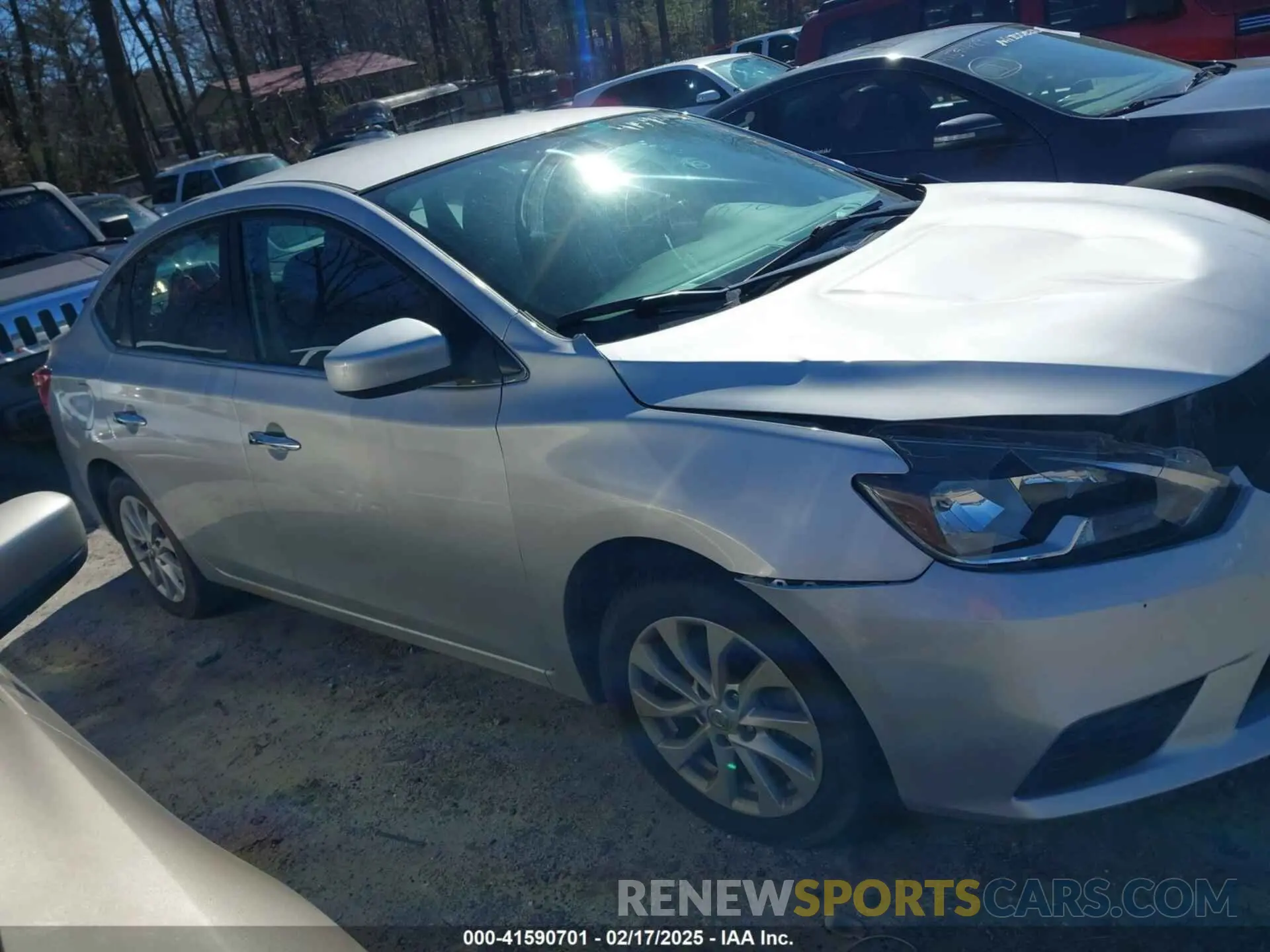 12 Photograph of a damaged car 3N1AB7AP9KL616064 NISSAN SENTRA 2019