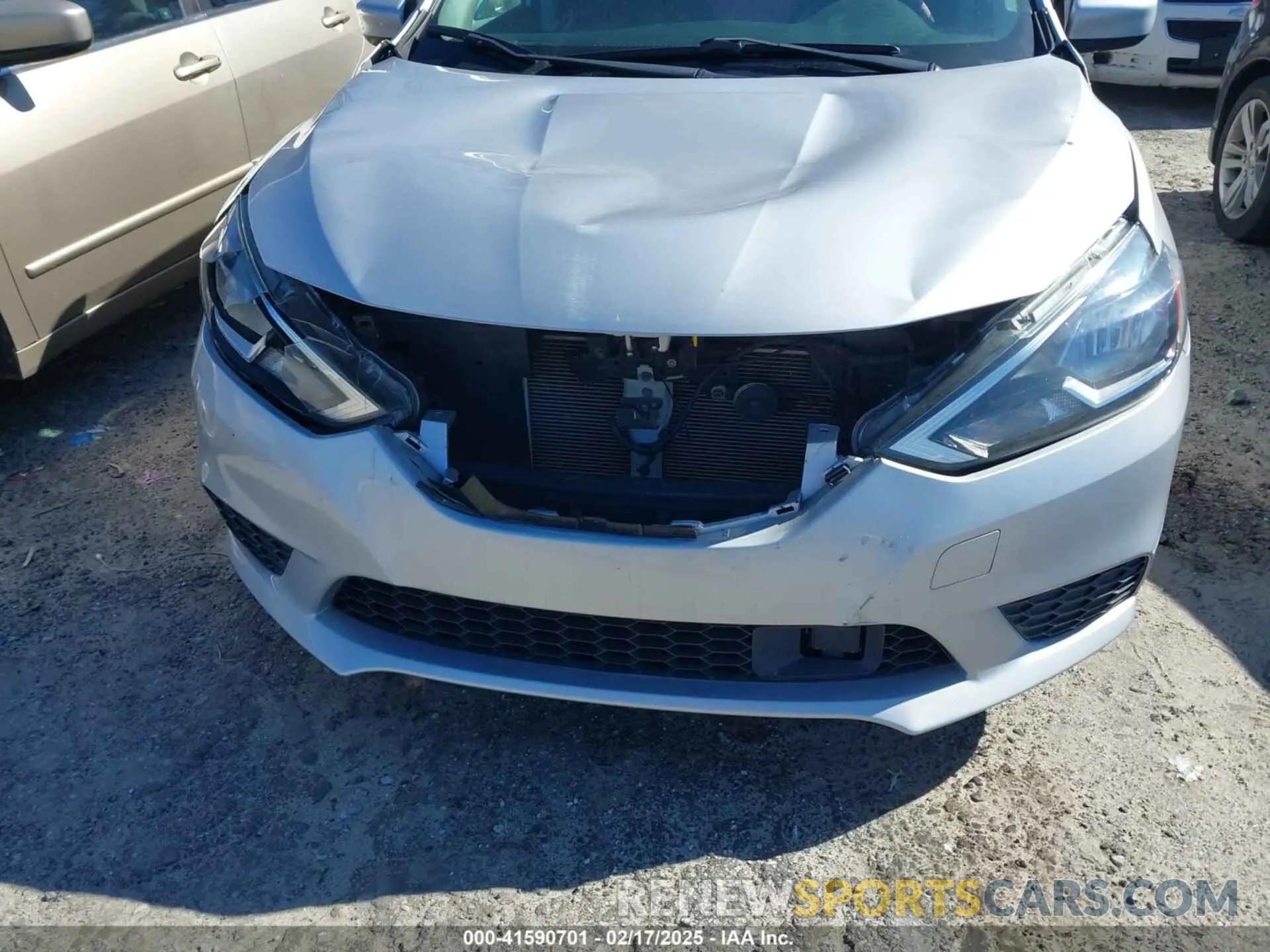 16 Photograph of a damaged car 3N1AB7AP9KL616064 NISSAN SENTRA 2019