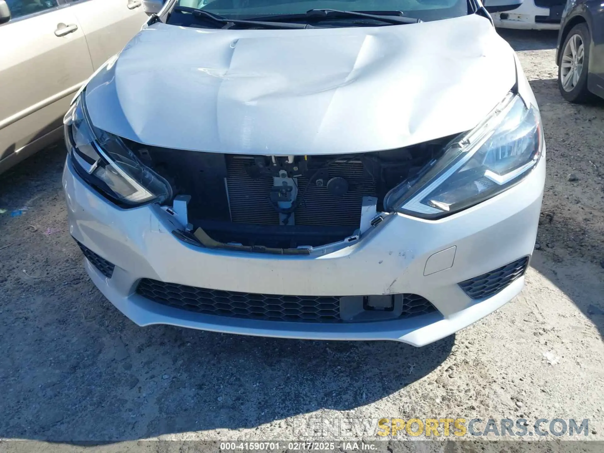 6 Photograph of a damaged car 3N1AB7AP9KL616064 NISSAN SENTRA 2019