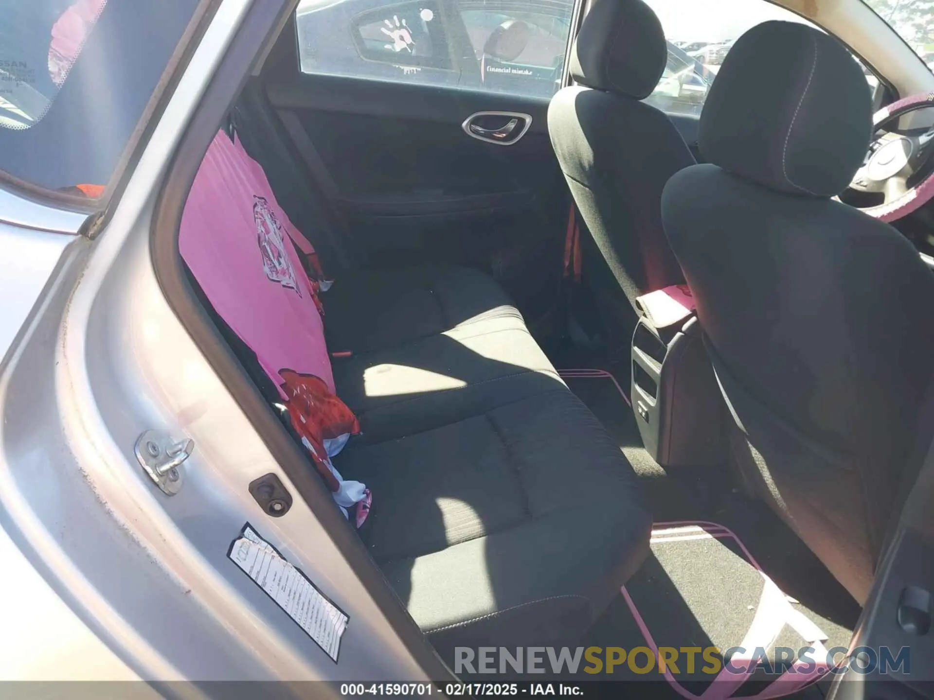 8 Photograph of a damaged car 3N1AB7AP9KL616064 NISSAN SENTRA 2019