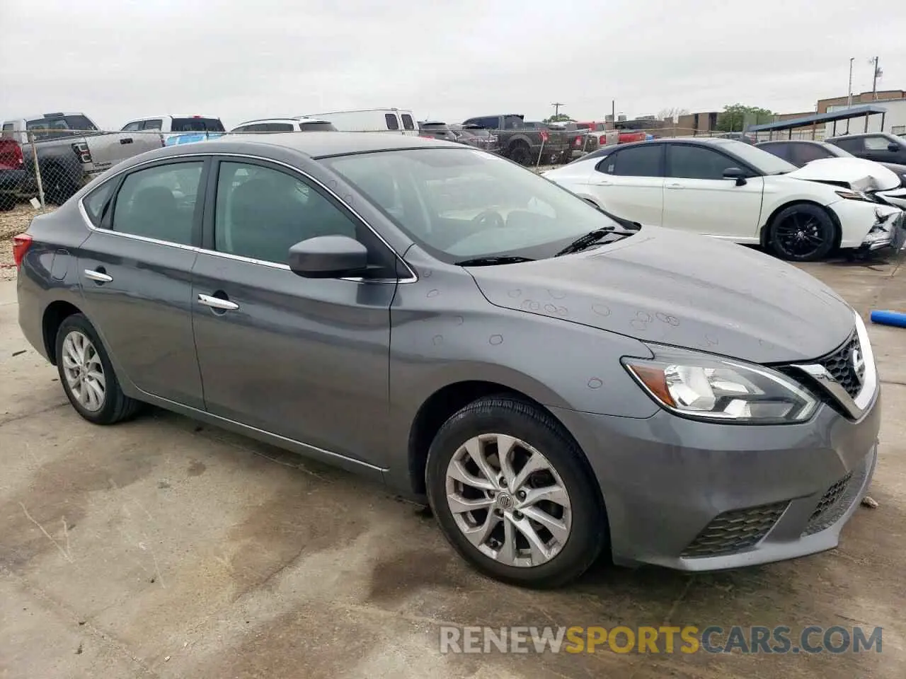 4 Photograph of a damaged car 3N1AB7AP9KL628375 NISSAN SENTRA 2019