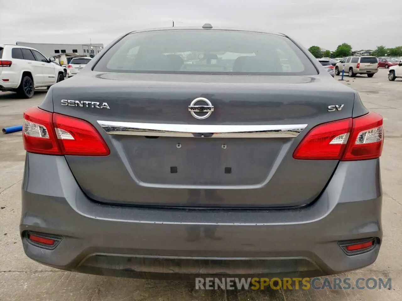 6 Photograph of a damaged car 3N1AB7AP9KL628375 NISSAN SENTRA 2019