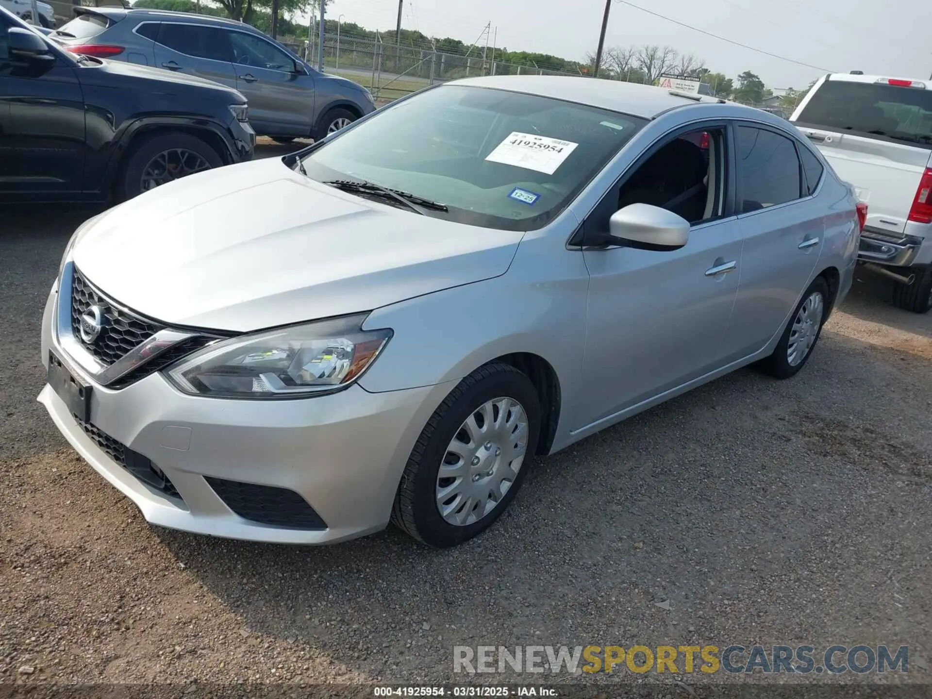 2 Photograph of a damaged car 3N1AB7AP9KY210627 NISSAN SENTRA 2019