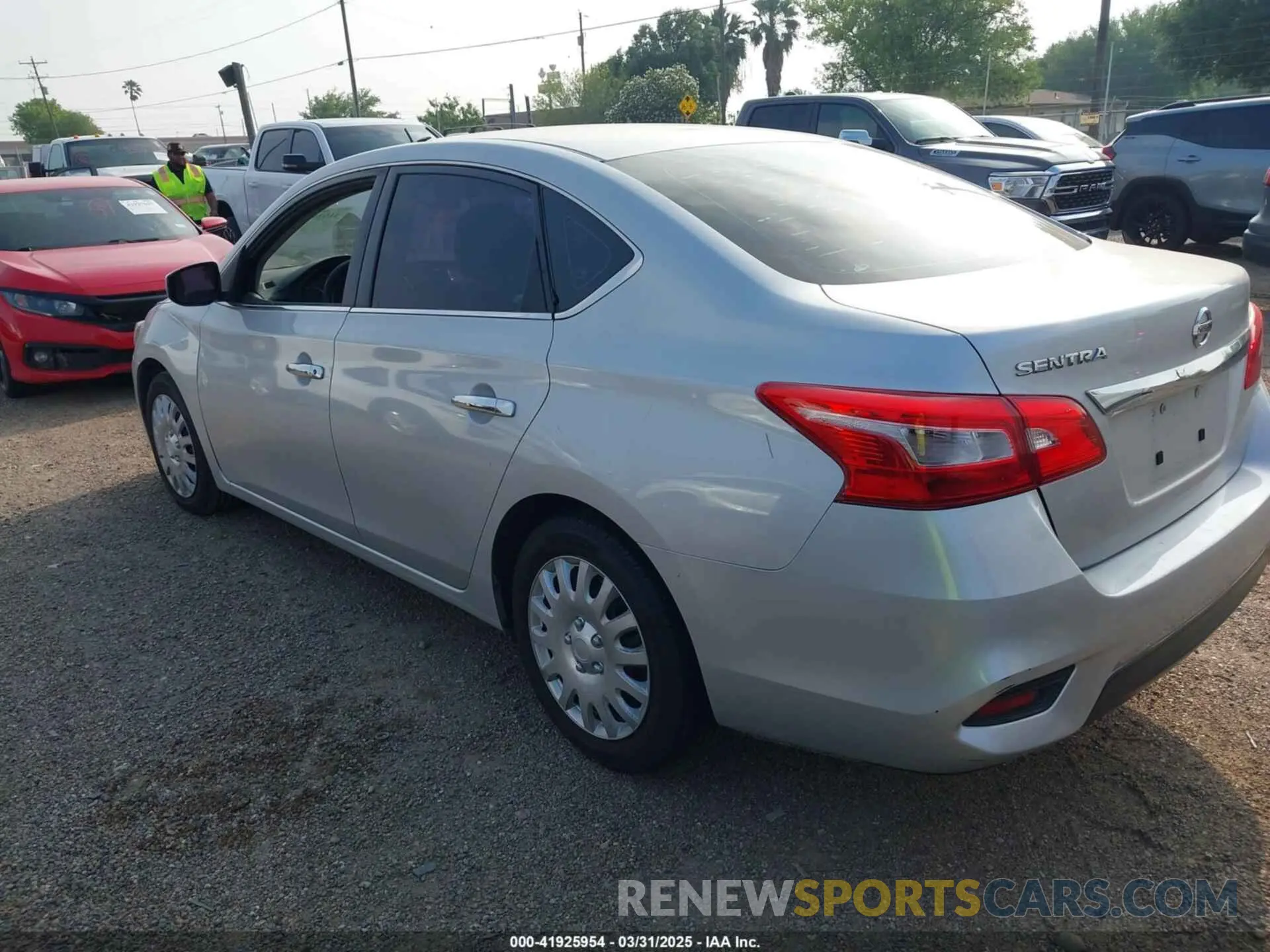 3 Photograph of a damaged car 3N1AB7AP9KY210627 NISSAN SENTRA 2019
