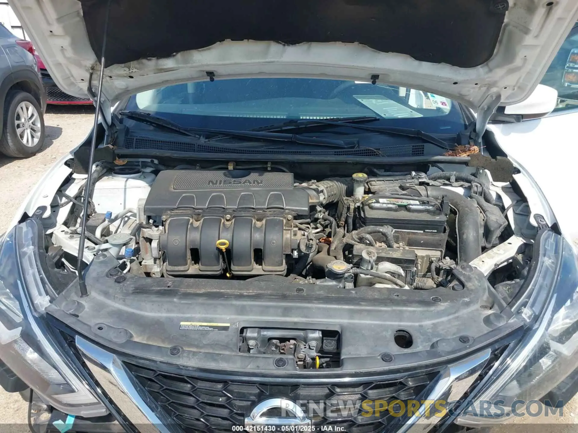 10 Photograph of a damaged car 3N1AB7AP9KY218145 NISSAN SENTRA 2019