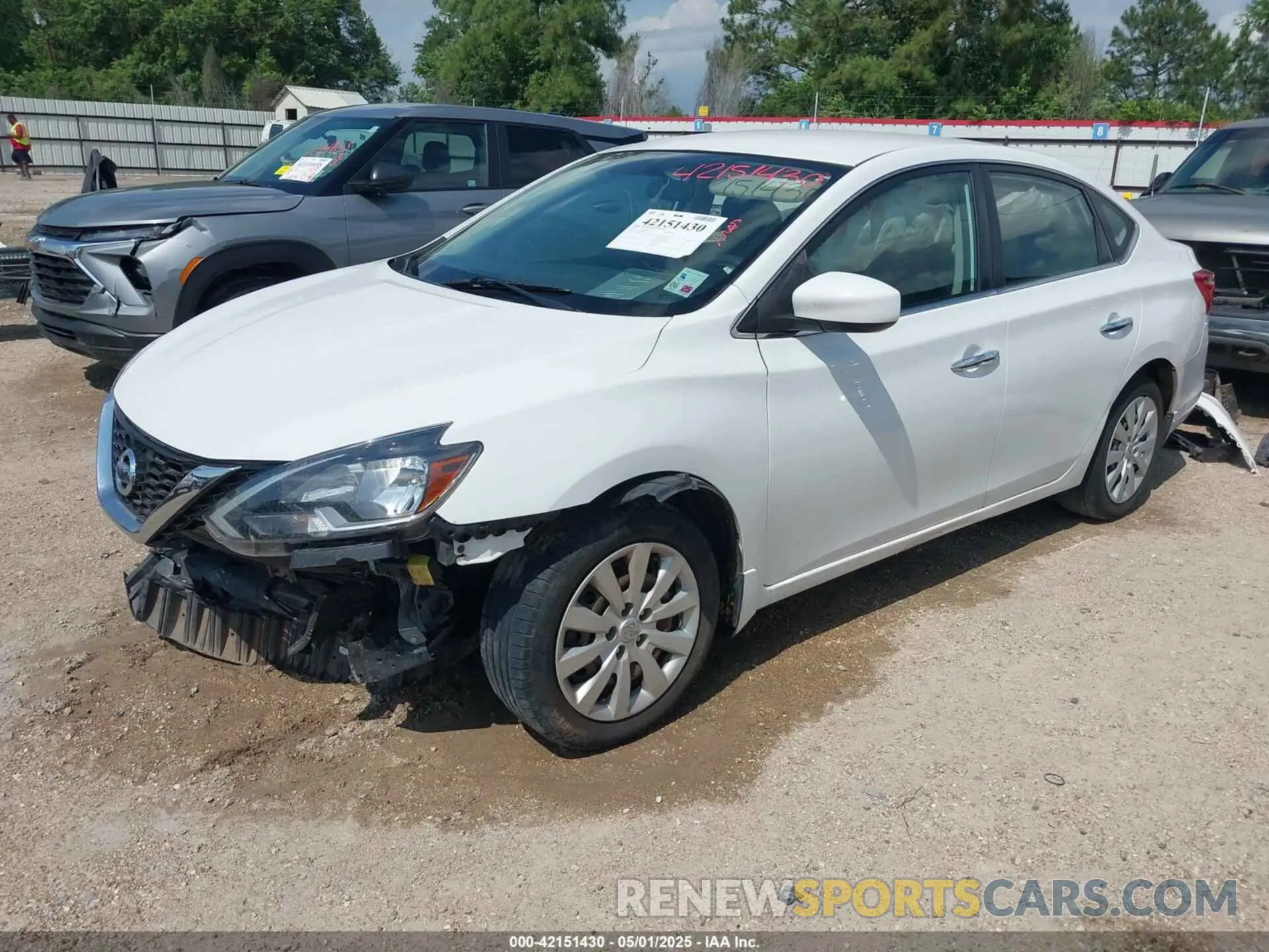 2 Photograph of a damaged car 3N1AB7AP9KY218145 NISSAN SENTRA 2019