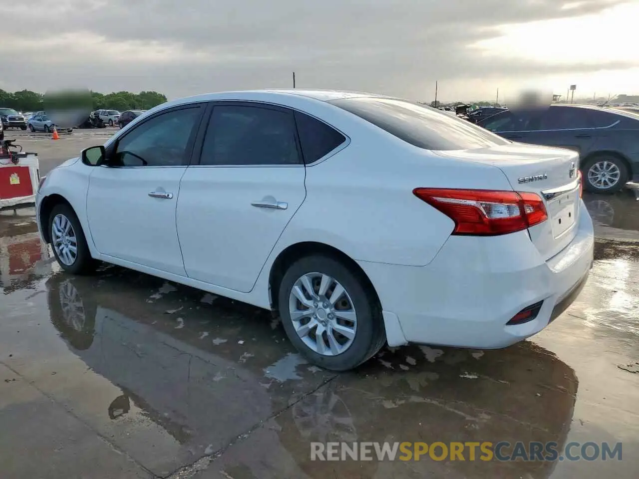 2 Photograph of a damaged car 3N1AB7AP9KY220123 NISSAN SENTRA 2019