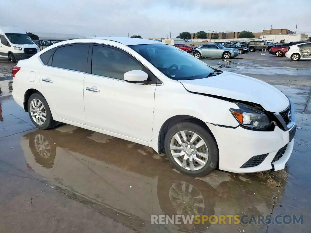 4 Photograph of a damaged car 3N1AB7AP9KY220123 NISSAN SENTRA 2019