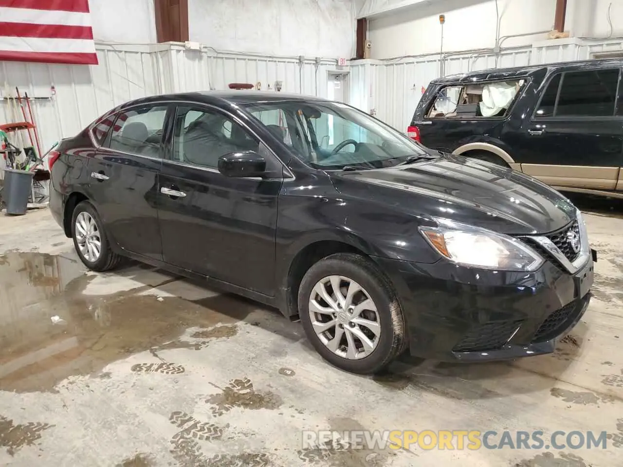 4 Photograph of a damaged car 3N1AB7AP9KY221496 NISSAN SENTRA 2019