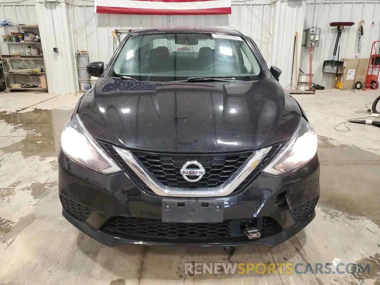 5 Photograph of a damaged car 3N1AB7AP9KY221496 NISSAN SENTRA 2019