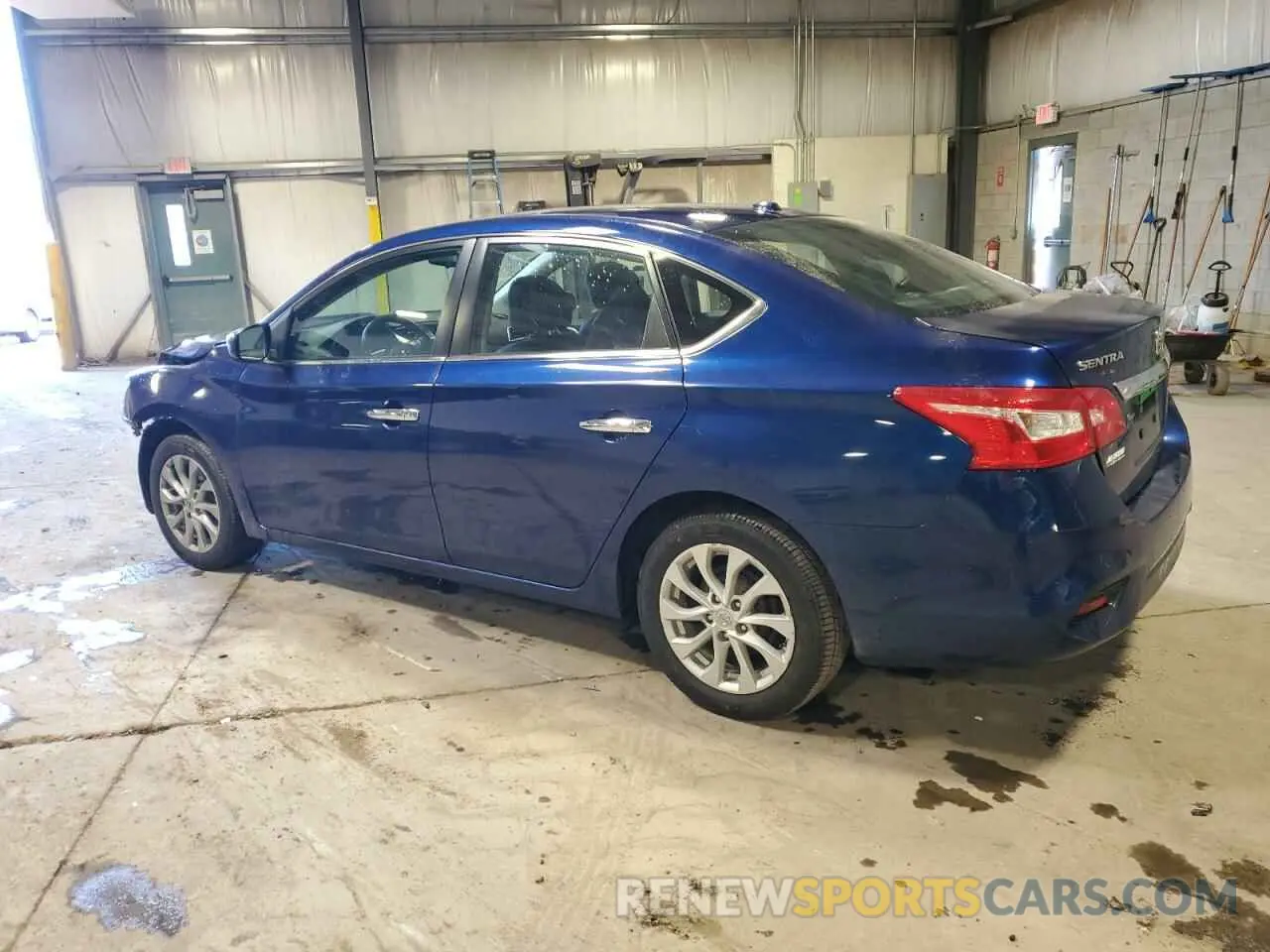 2 Photograph of a damaged car 3N1AB7AP9KY228318 NISSAN SENTRA 2019