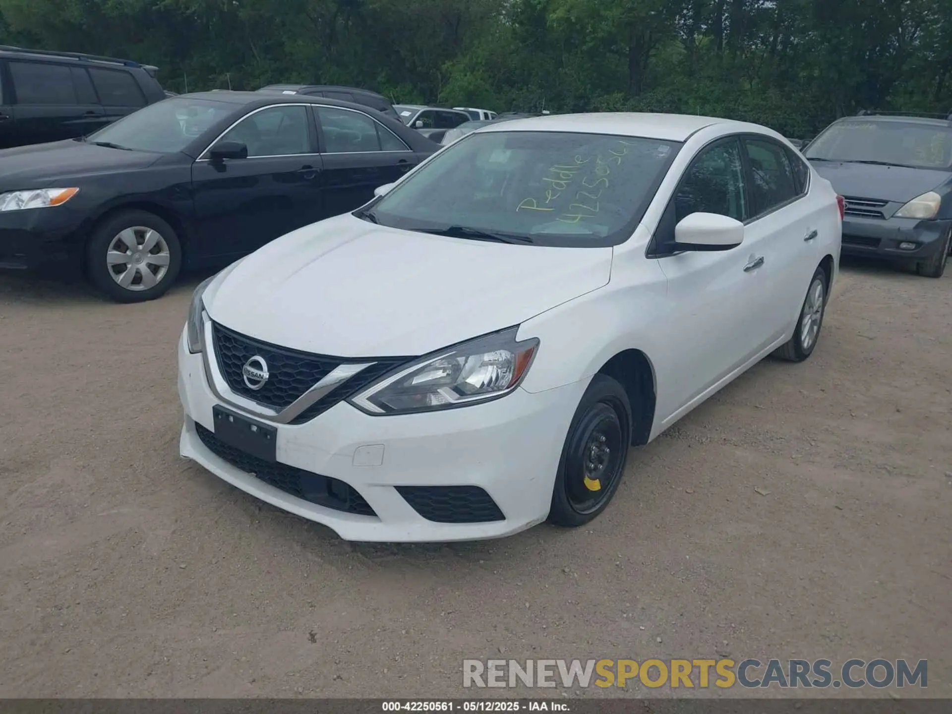 2 Photograph of a damaged car 3N1AB7AP9KY229727 NISSAN SENTRA 2019