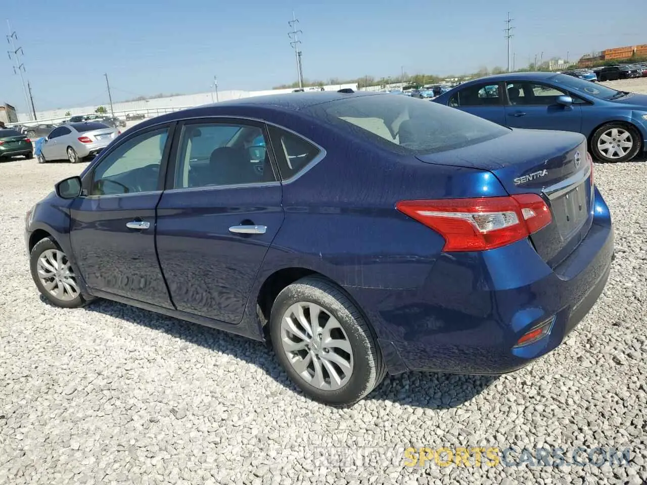 2 Photograph of a damaged car 3N1AB7AP9KY230263 NISSAN SENTRA 2019