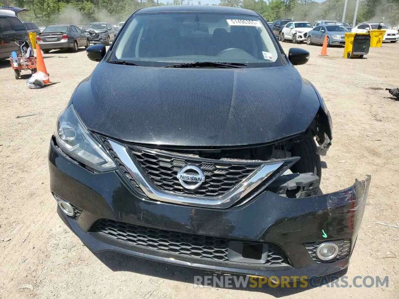 5 Photograph of a damaged car 3N1AB7AP9KY235768 NISSAN SENTRA 2019