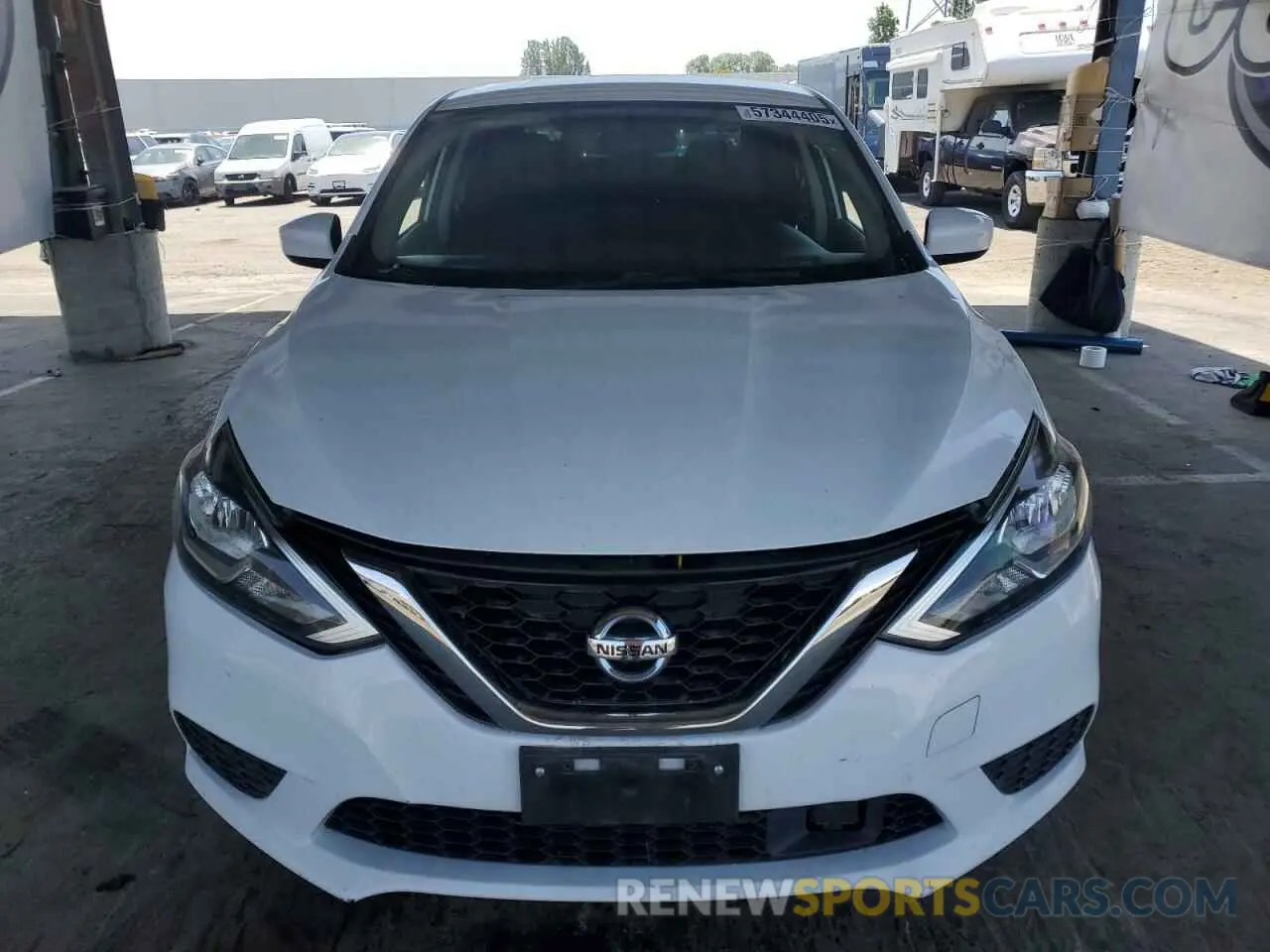 5 Photograph of a damaged car 3N1AB7AP9KY244437 NISSAN SENTRA 2019