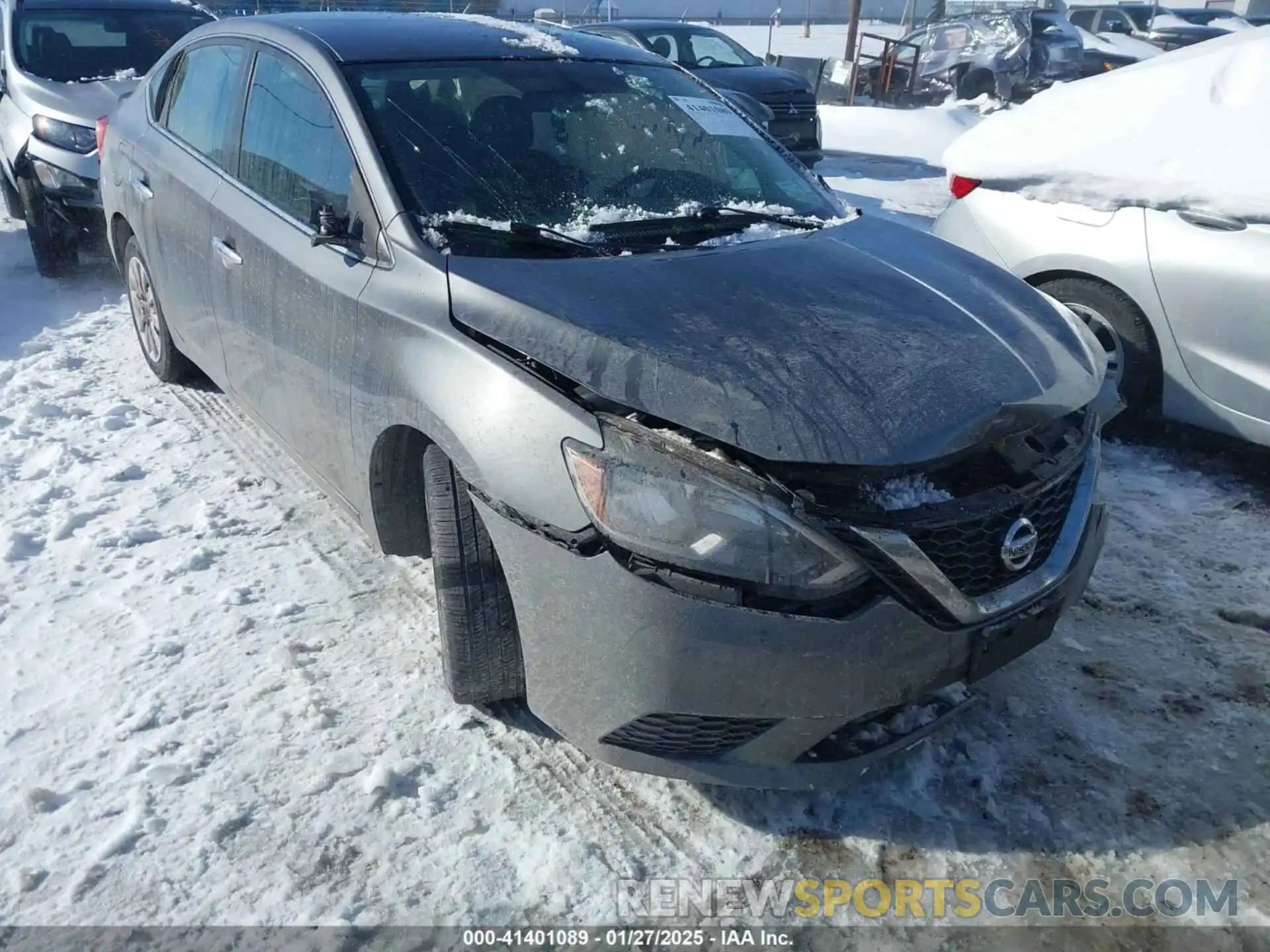 17 Photograph of a damaged car 3N1AB7AP9KY245295 NISSAN SENTRA 2019