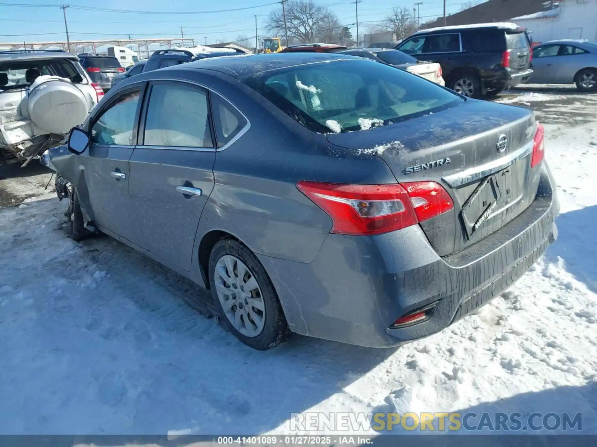 3 Photograph of a damaged car 3N1AB7AP9KY245295 NISSAN SENTRA 2019