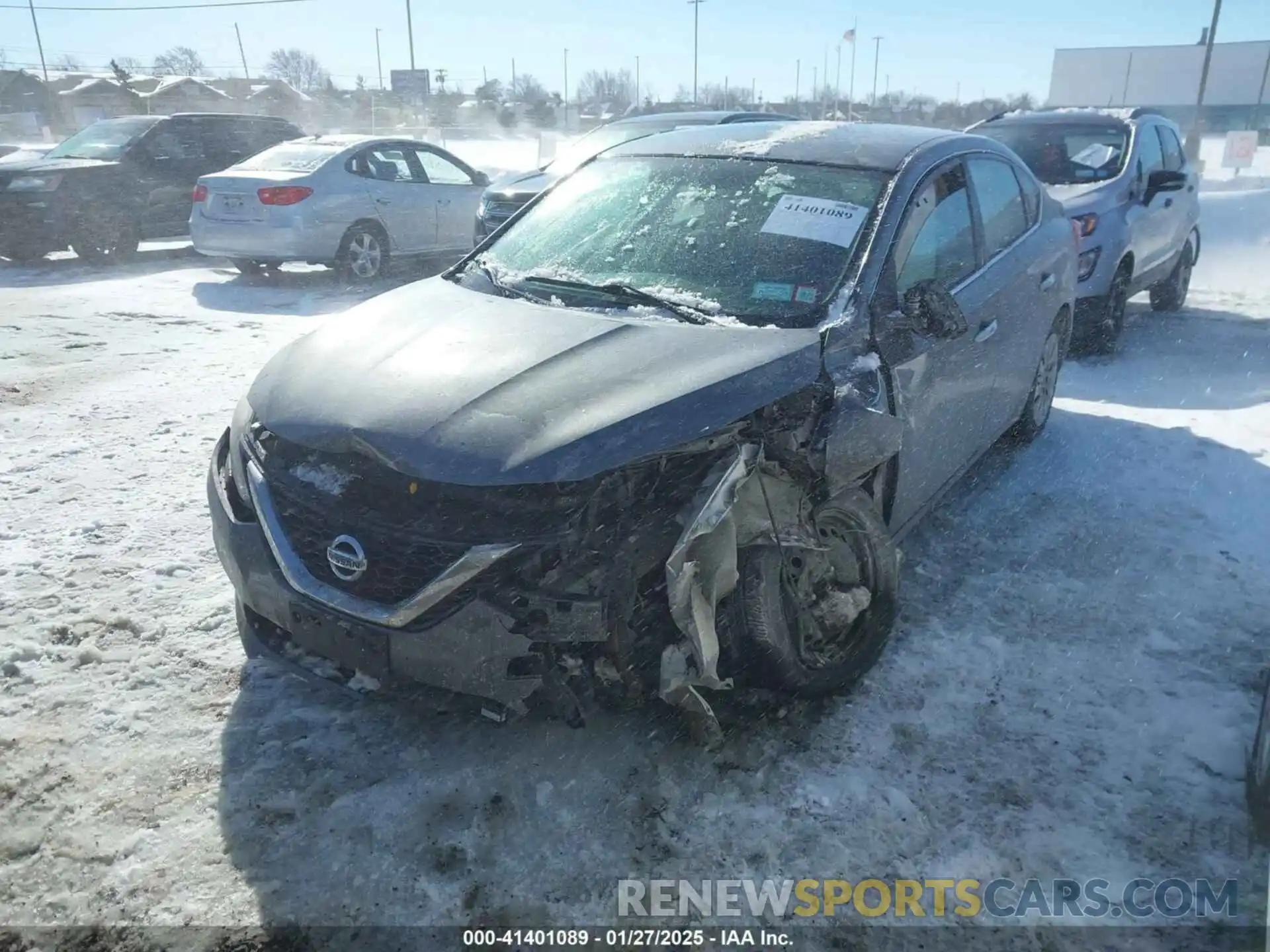 6 Photograph of a damaged car 3N1AB7AP9KY245295 NISSAN SENTRA 2019