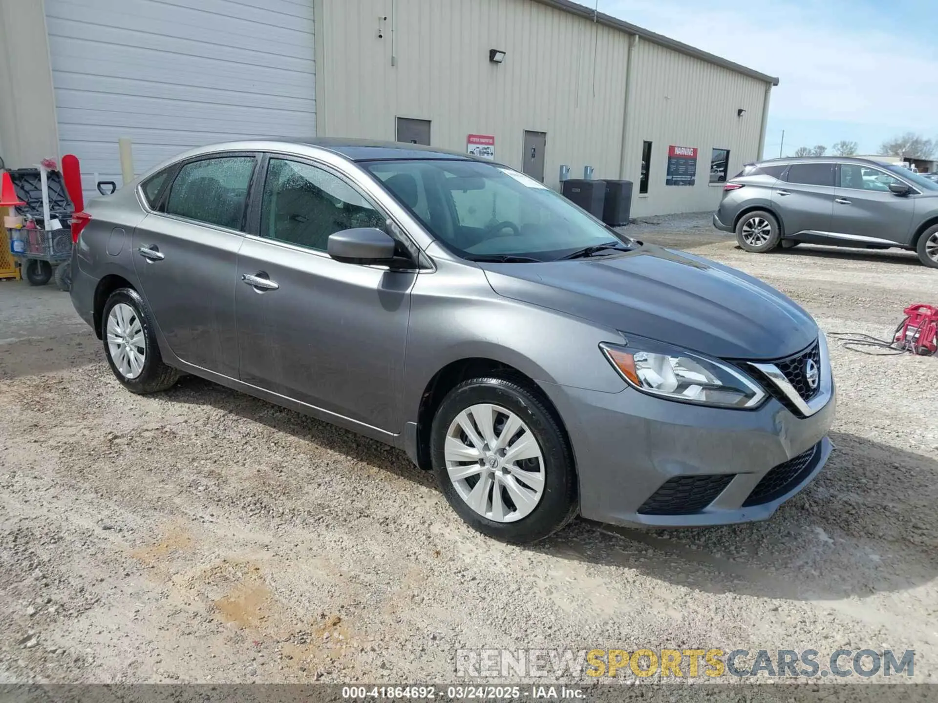 1 Photograph of a damaged car 3N1AB7AP9KY245846 NISSAN SENTRA 2019