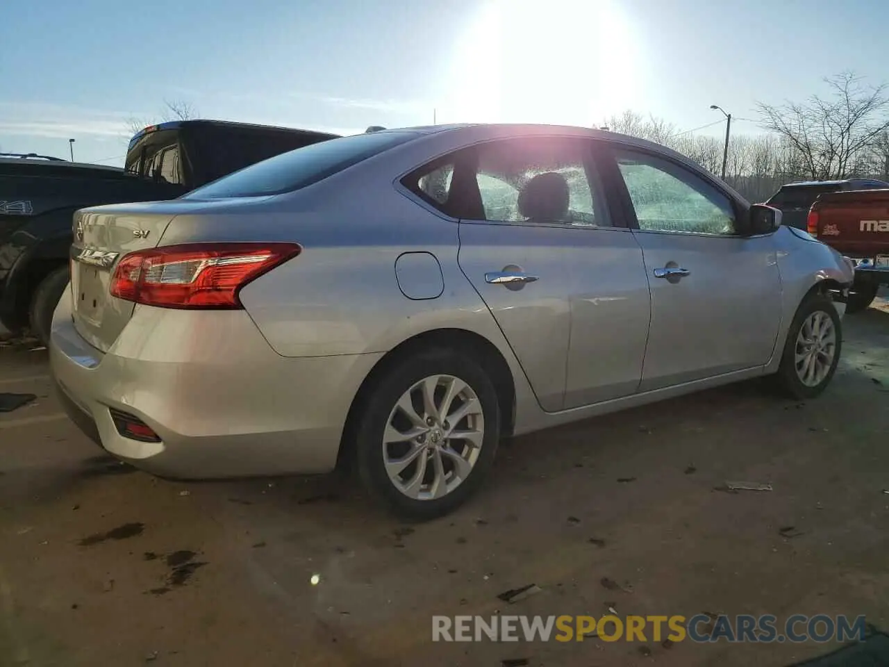 3 Photograph of a damaged car 3N1AB7AP9KY246074 NISSAN SENTRA 2019