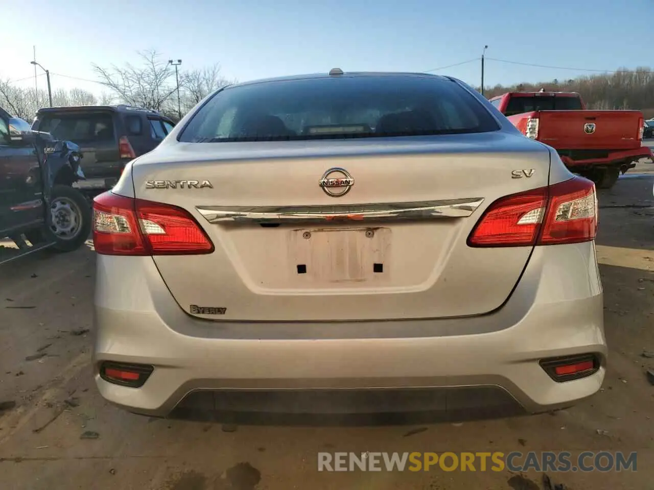6 Photograph of a damaged car 3N1AB7AP9KY246074 NISSAN SENTRA 2019