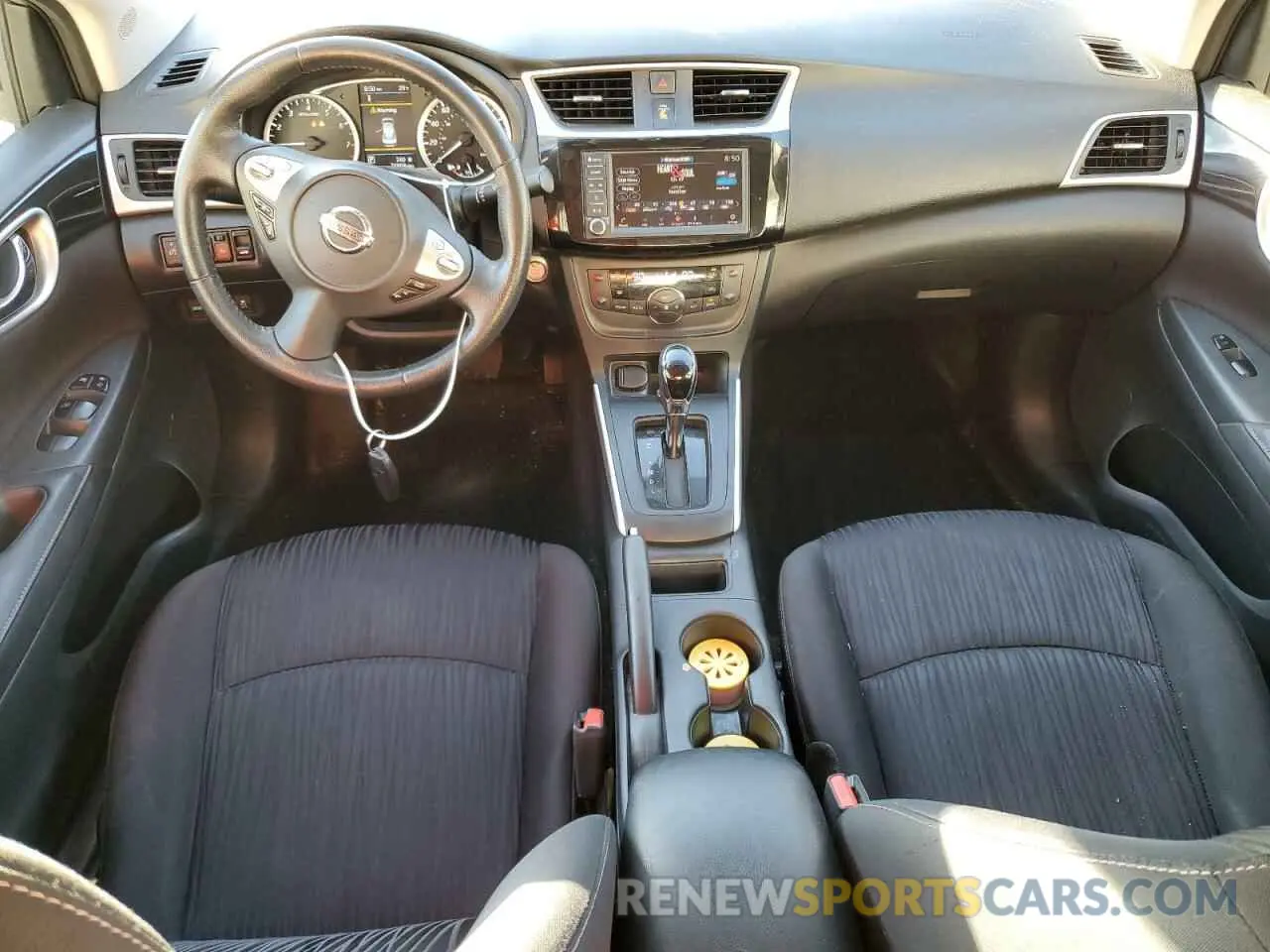 8 Photograph of a damaged car 3N1AB7AP9KY246074 NISSAN SENTRA 2019