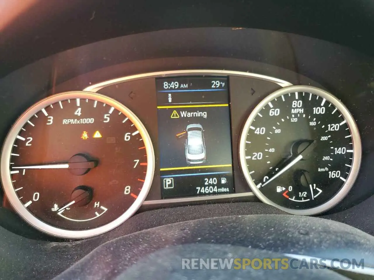 9 Photograph of a damaged car 3N1AB7AP9KY246074 NISSAN SENTRA 2019