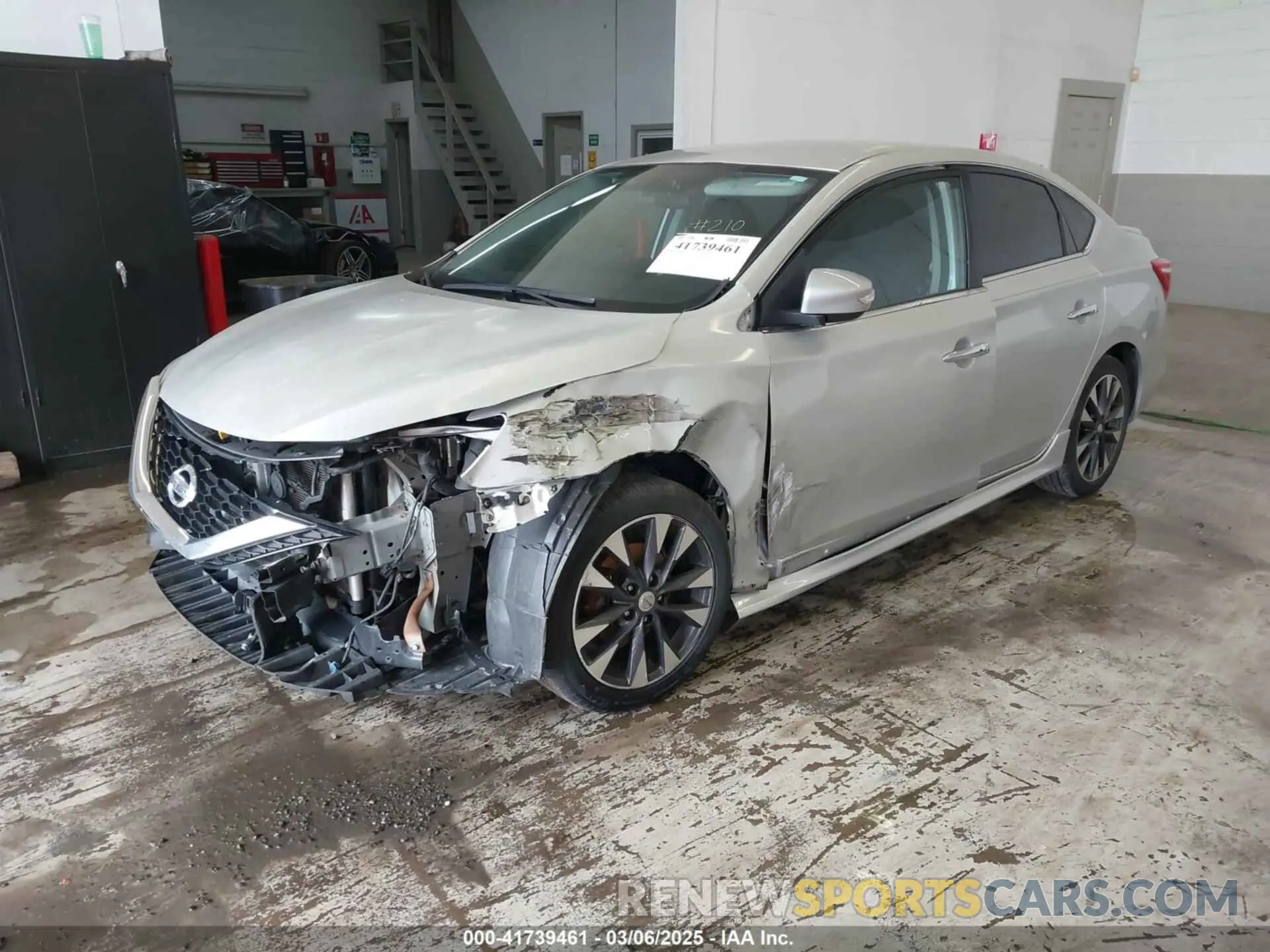2 Photograph of a damaged car 3N1AB7AP9KY247399 NISSAN SENTRA 2019