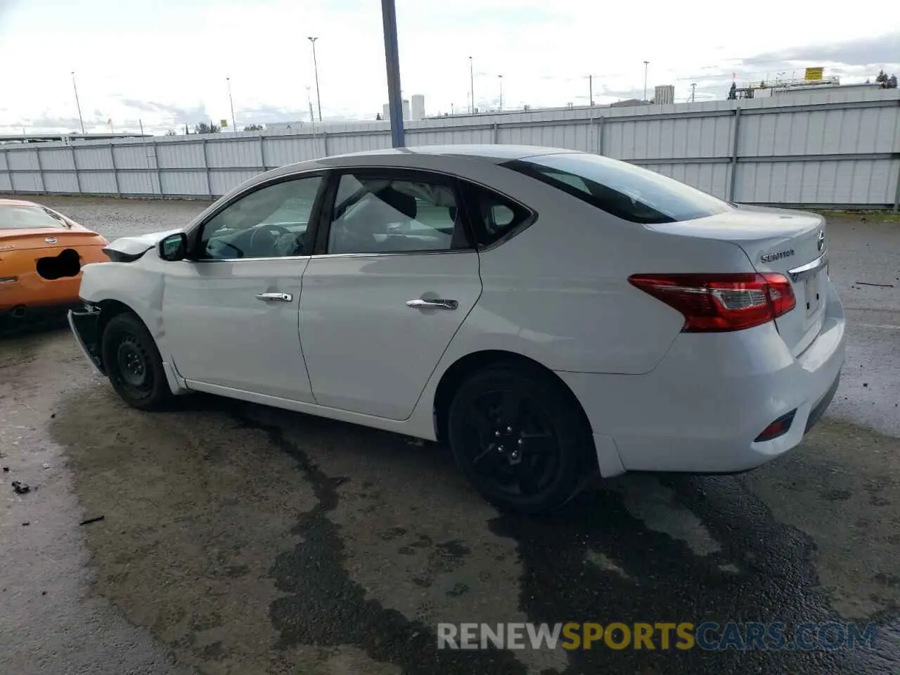 2 Photograph of a damaged car 3N1AB7AP9KY251159 NISSAN SENTRA 2019