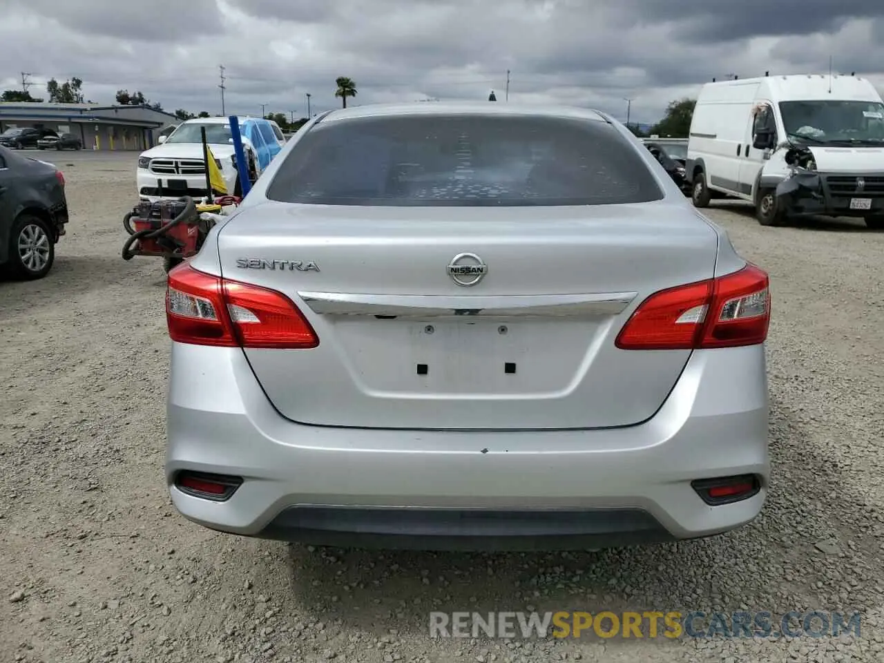 6 Photograph of a damaged car 3N1AB7AP9KY253753 NISSAN SENTRA 2019