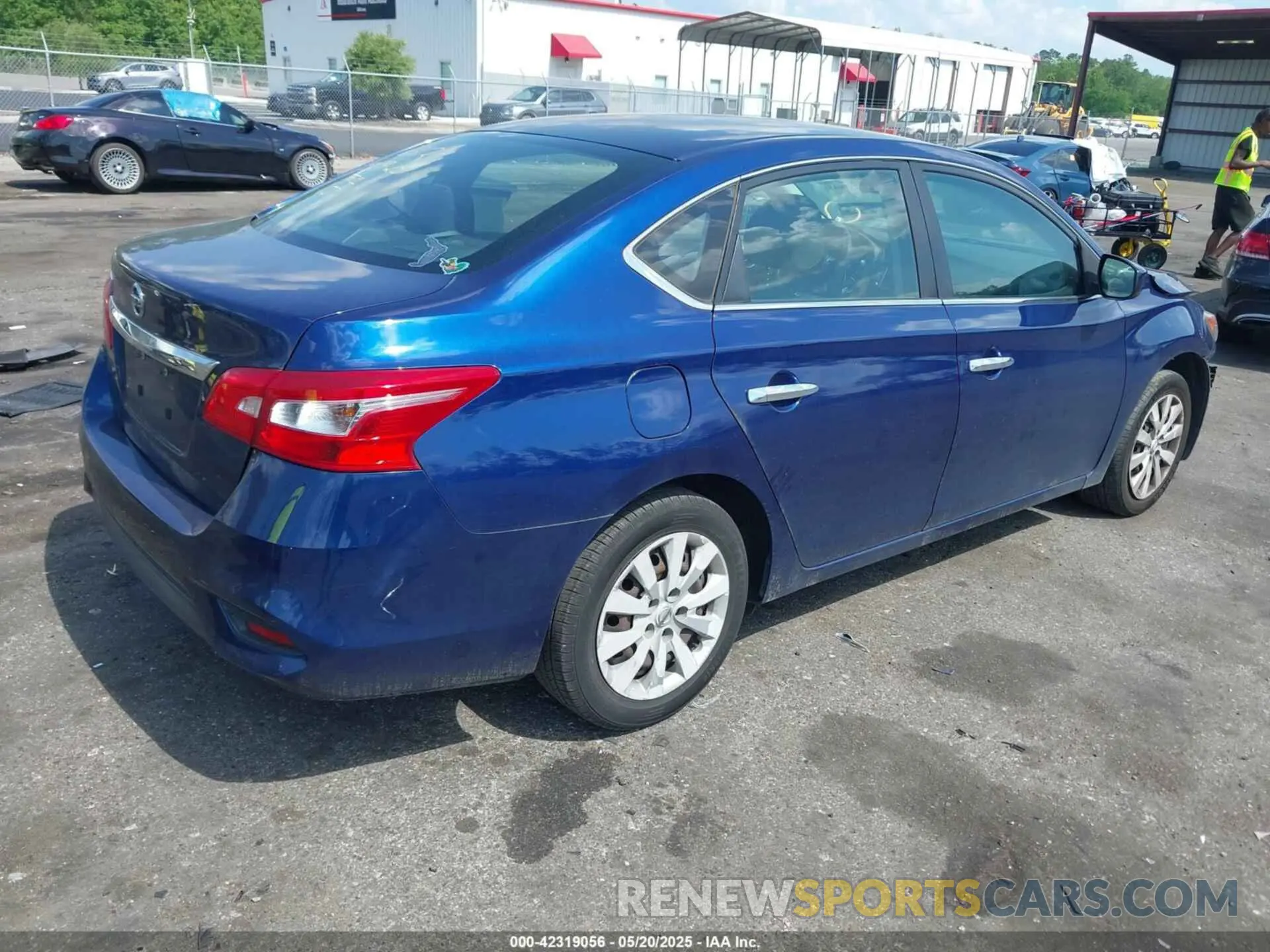4 Photograph of a damaged car 3N1AB7AP9KY261934 NISSAN SENTRA 2019