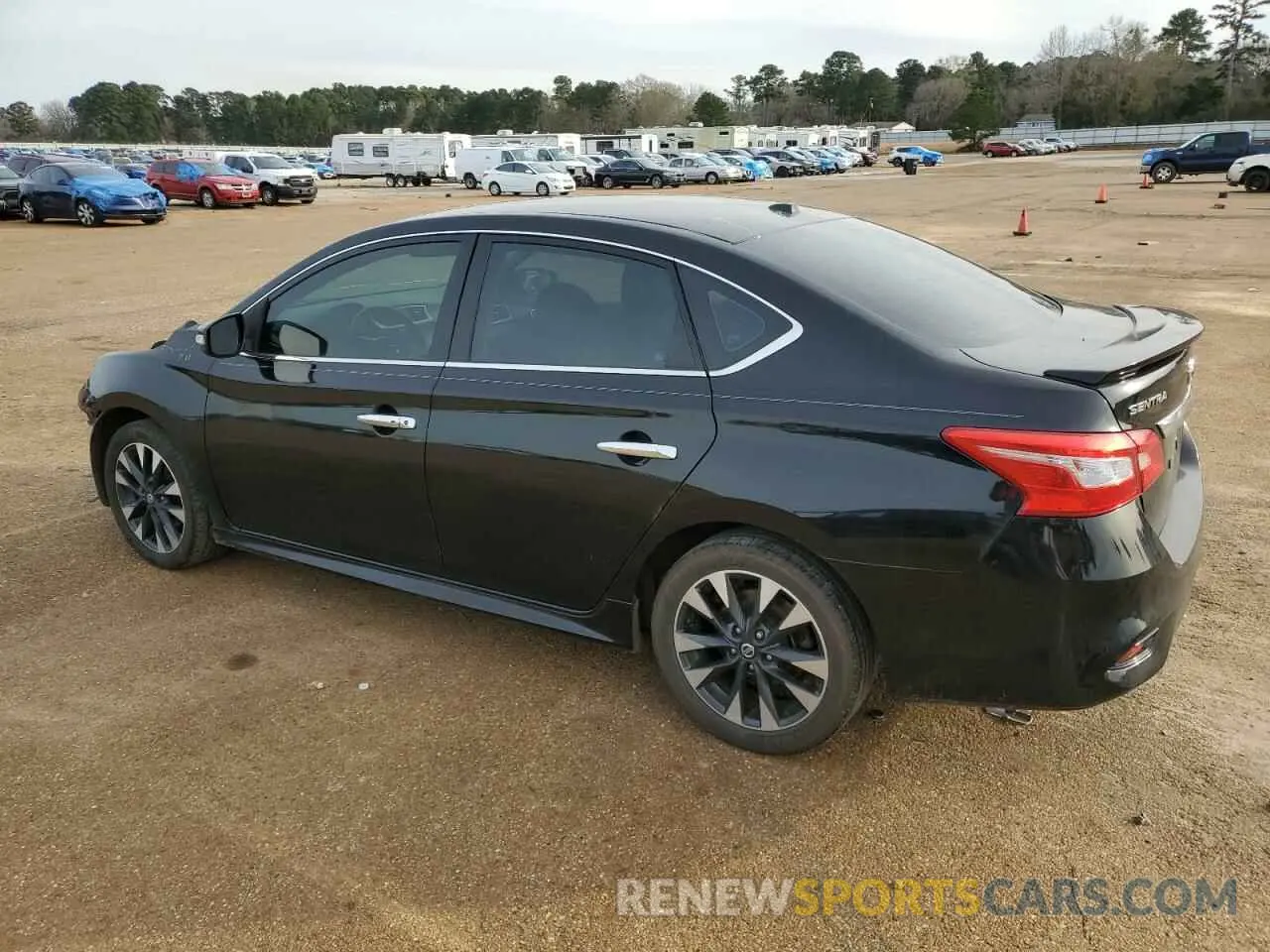 2 Photograph of a damaged car 3N1AB7AP9KY262632 NISSAN SENTRA 2019