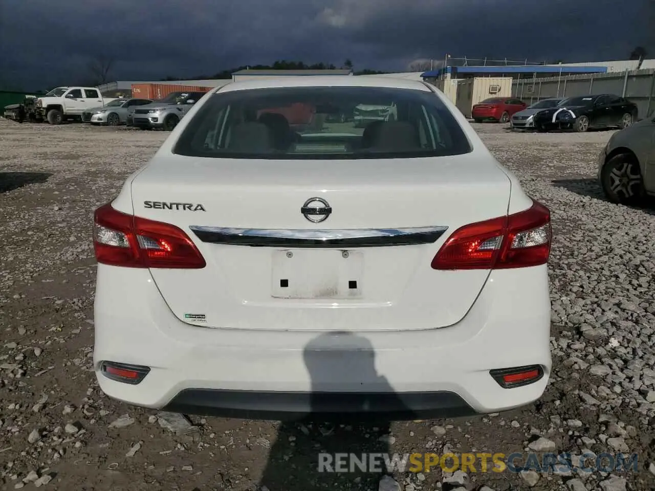 6 Photograph of a damaged car 3N1AB7AP9KY268950 NISSAN SENTRA 2019