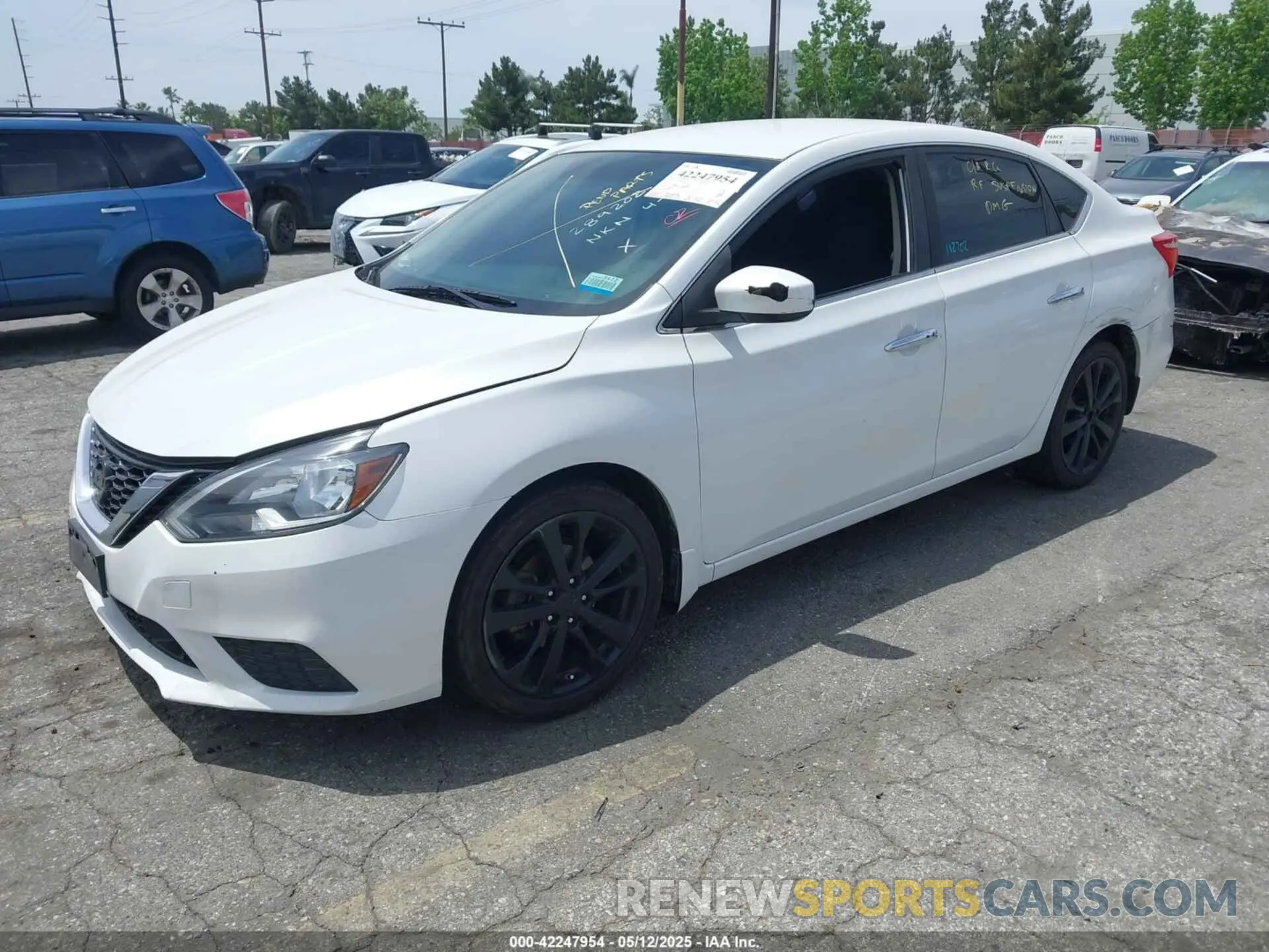 2 Photograph of a damaged car 3N1AB7AP9KY289202 NISSAN SENTRA 2019