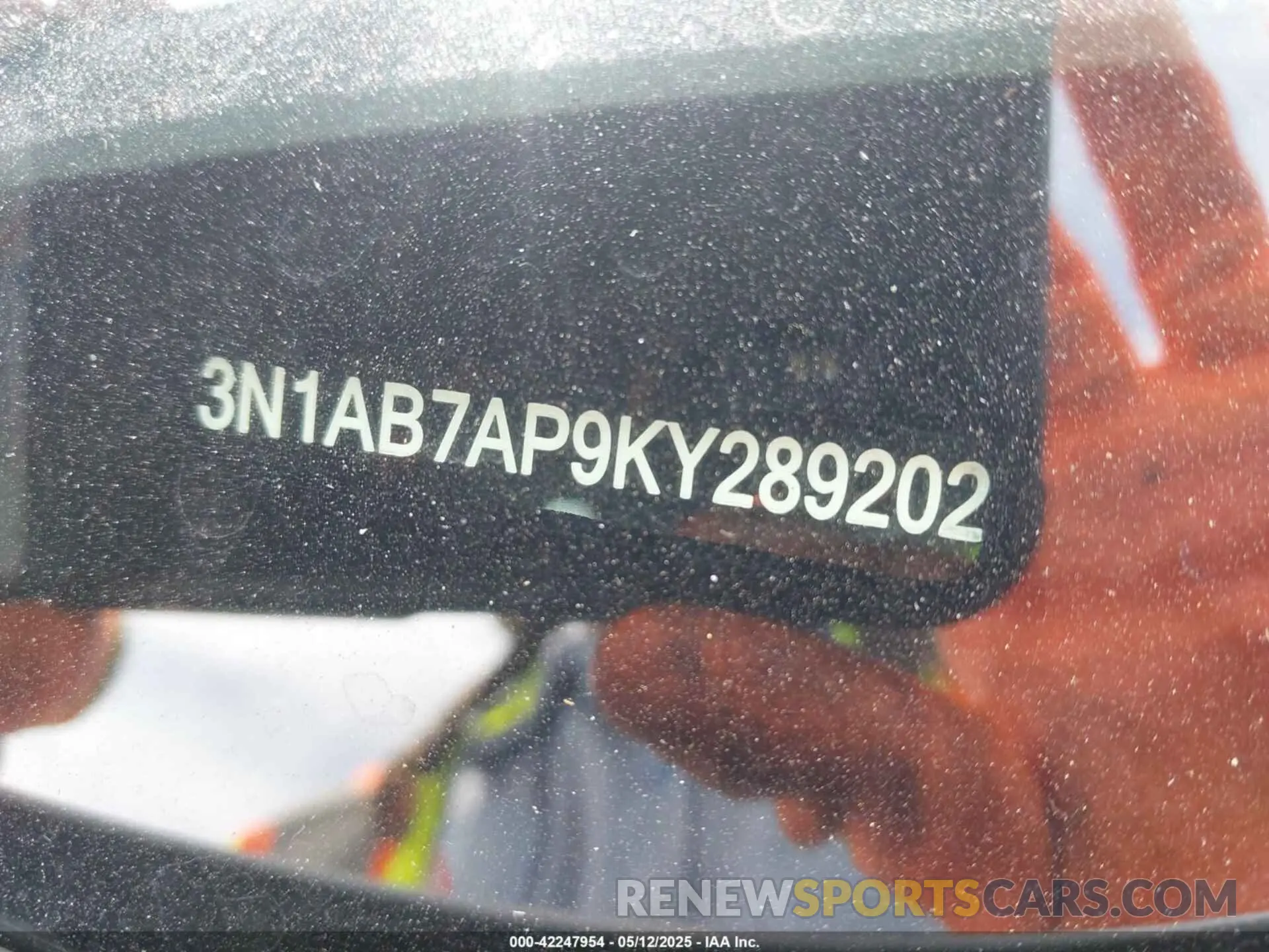 9 Photograph of a damaged car 3N1AB7AP9KY289202 NISSAN SENTRA 2019