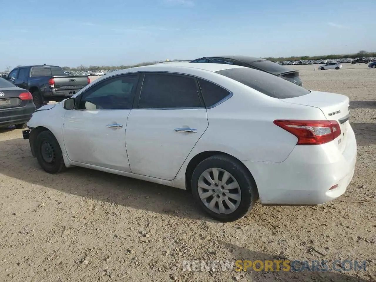 2 Photograph of a damaged car 3N1AB7AP9KY290415 NISSAN SENTRA 2019