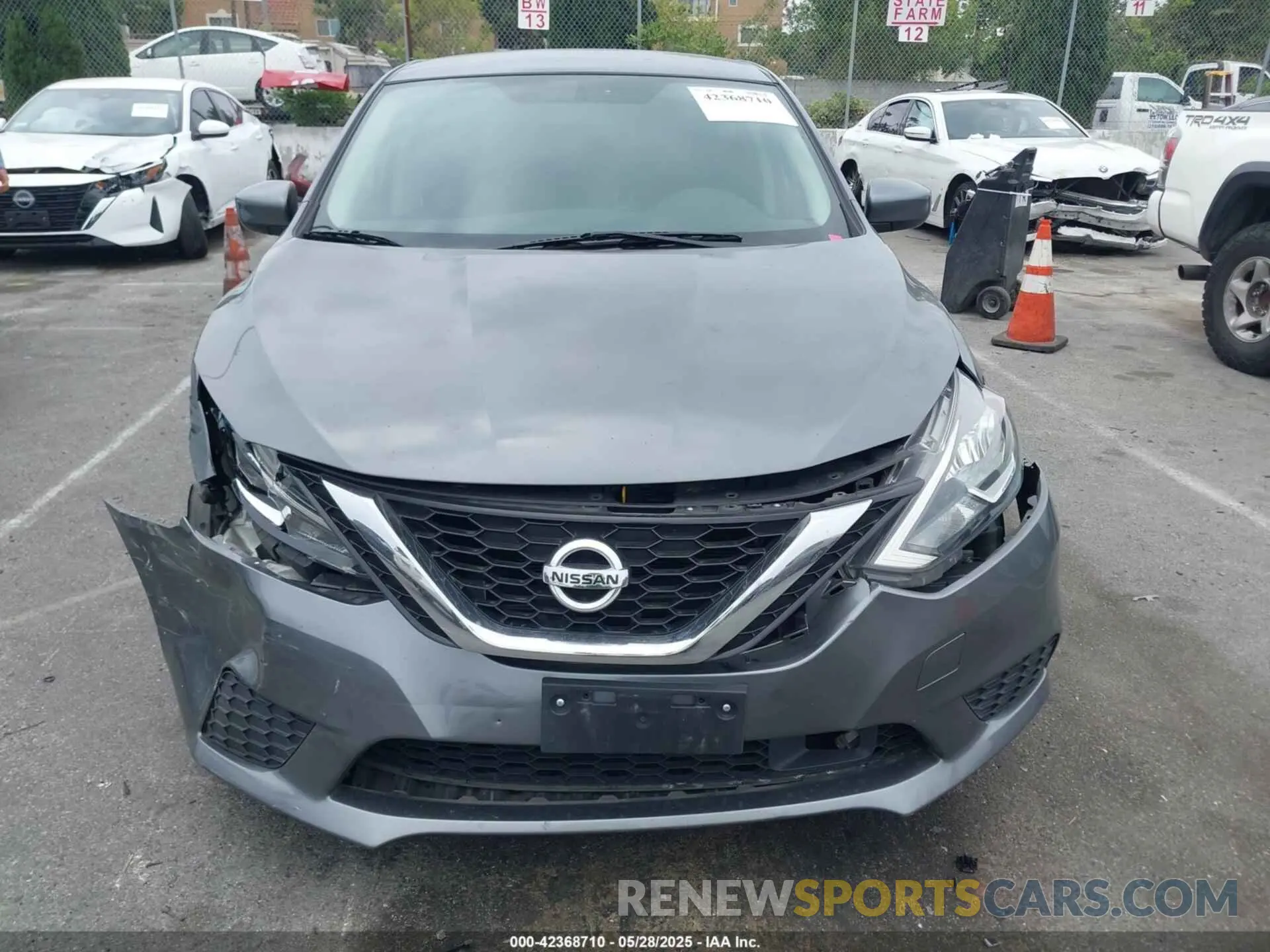 12 Photograph of a damaged car 3N1AB7AP9KY293797 NISSAN SENTRA 2019