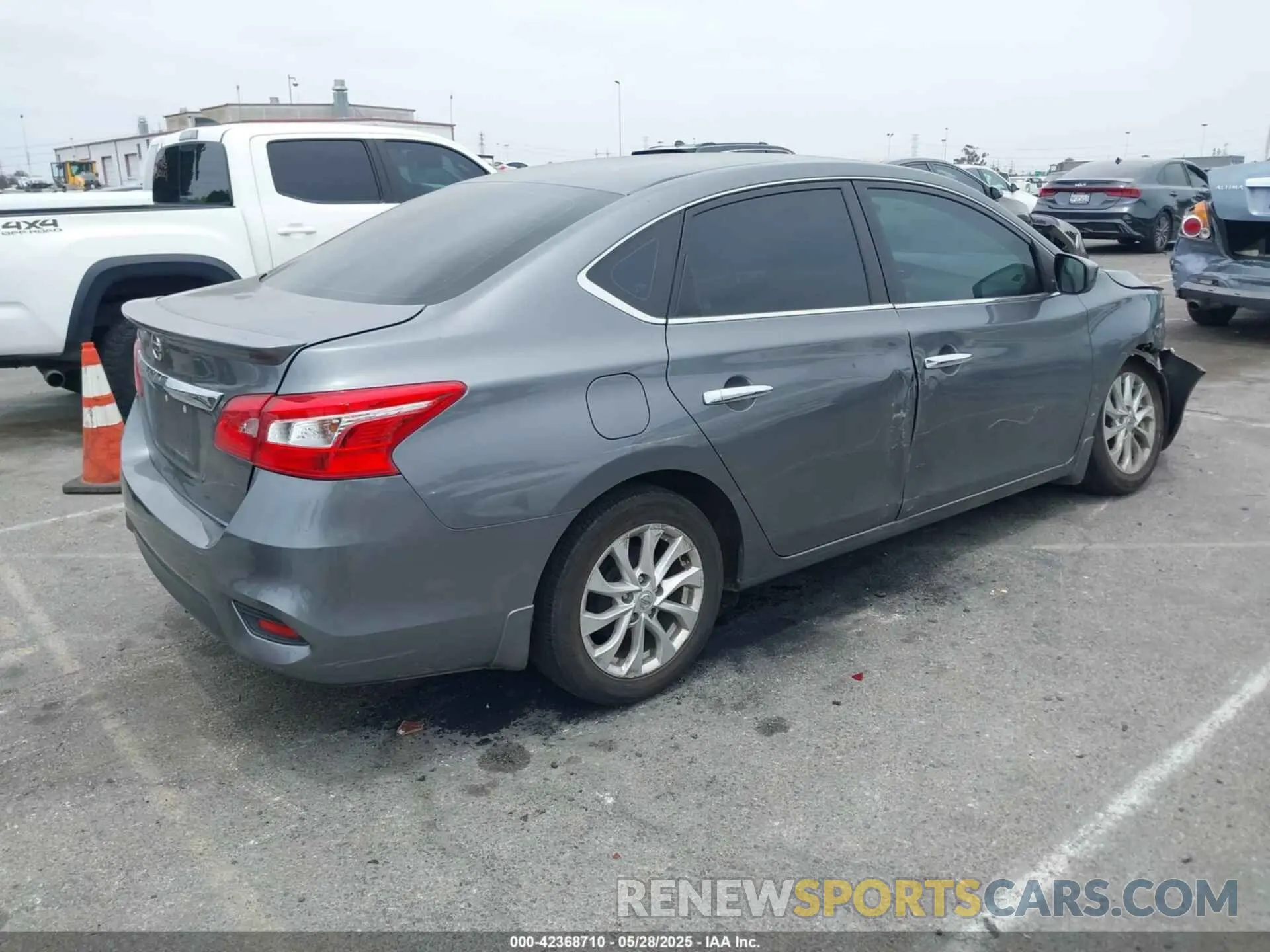 4 Photograph of a damaged car 3N1AB7AP9KY293797 NISSAN SENTRA 2019