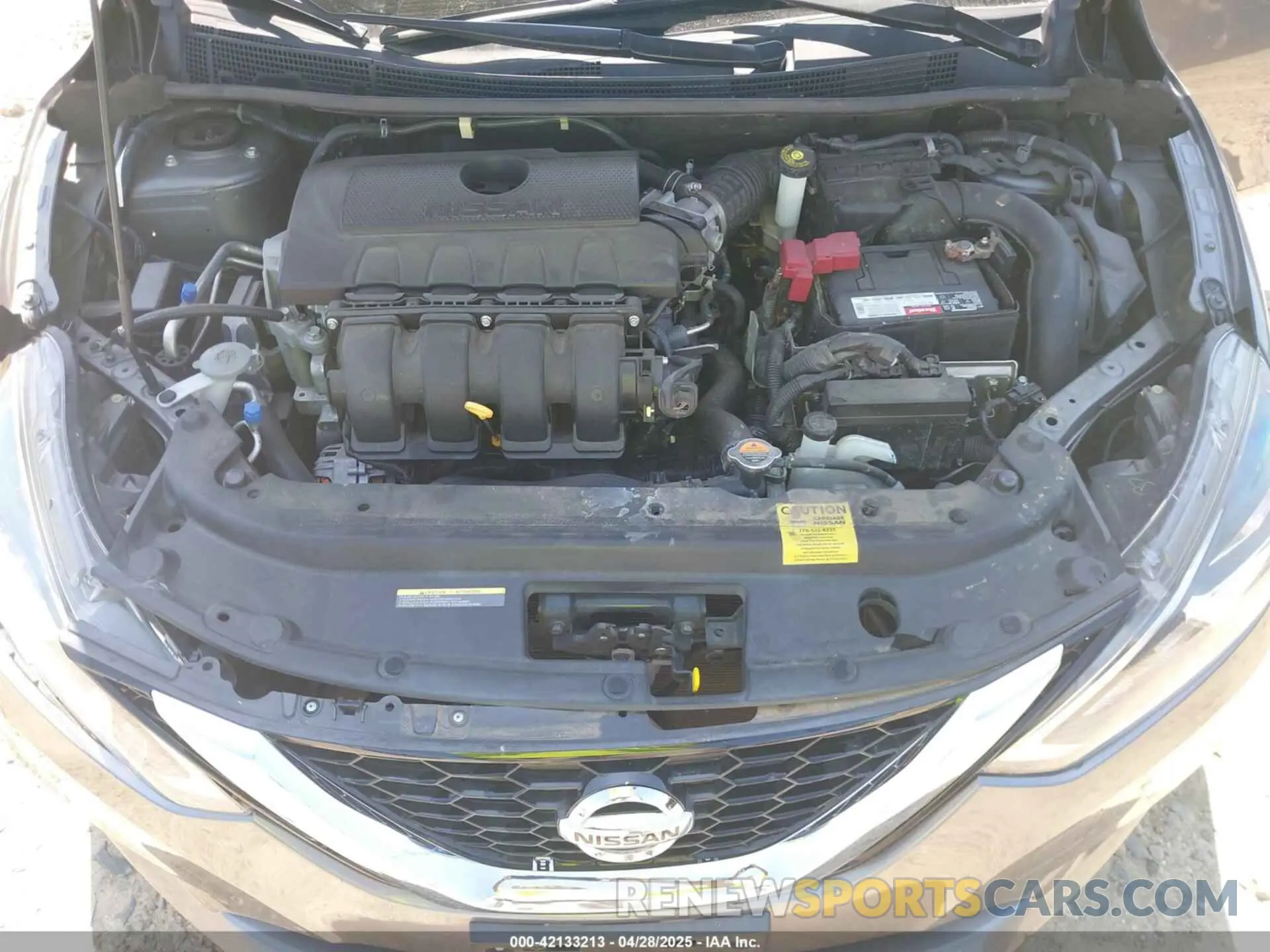 10 Photograph of a damaged car 3N1AB7AP9KY296277 NISSAN SENTRA 2019