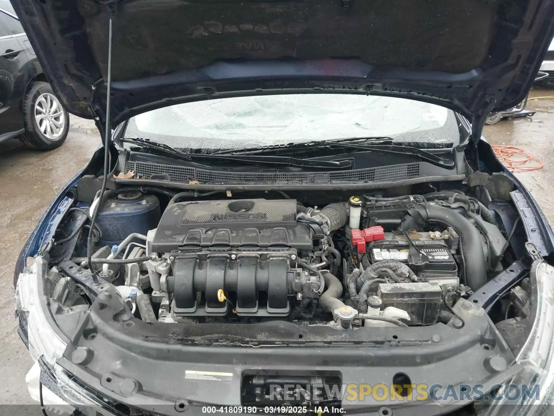 10 Photograph of a damaged car 3N1AB7AP9KY296702 NISSAN SENTRA 2019